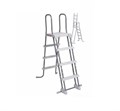 Intex 26730 / Каркасный бассейн / 488х122см / Prism Frame с окошком + фильтр-насос 5678л\ч, лестница, тент, подстилка 26730