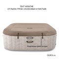 Intex 28446 / Надувная джакузи PureSpa Chevron Deluxe / 175 х 71 см 28446