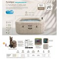 Intex 28446 / Надувная джакузи PureSpa Chevron Deluxe / 175 х 71 см 28446
