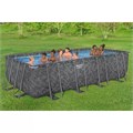Bestway 561KJ / Каркасный прямоугольный бассейн - "APX" 365  /956x488x132см / + песч.фил-нас, лестн, тент, полисферы - копия 24932