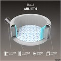 Bestway 6001N /Надувная джакузи-СПА бассейн "Lay Z Spa Bali" / Ø 196x71 см 25287