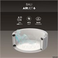Bestway 6001N /Надувная джакузи-СПА бассейн "Lay Z Spa Bali" / Ø 196x71 см 25287