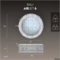 Bestway 6001N /Надувная джакузи-СПА бассейн "Lay Z Spa Bali" / Ø 196x71 см 25287