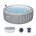 Bestway 6001N /Надувная джакузи-СПА бассейн "Lay Z Spa Bali" / Ø 196x71 см 25287