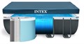 Каркасный бассейн Intex 26356 Ultra XTR Rectangular Frame + песочный насос, лестница, тент, подстилка (549х274х132см) 26356
