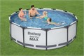 Bestway 5618W / Круглый каркасный бассейн Steel Pro MAX  +насос фильтр, лестницы (396х100) 24454
