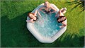 Intex 28458 Надувной СПА бассейн Jet And Bubble Deluxe (201х71см) + хлоргенератор 28458
