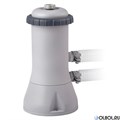 Intex 26792 / Каркасный бассейн  + фильтр-насос, лестница, подстилка, тент (488х244х107см) 26792