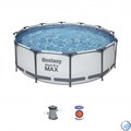 Каркасный бассейн  Steel Pro MAX Bestway 56408 +фильтр-насос (305х76 ) 56408