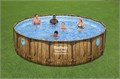 Каркасный бассейн Bestway 56725 с фильтр-насосом, лестницей и тентом, (488х122) 56725