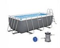 Bestway 56456 / Каркасный бассейн / 412х201х122см + фильтр-насос, лестница 56456