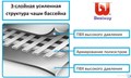 Bestway 56456 / Каркасный бассейн / 412х201х122см + фильтр-насос, лестница 56456