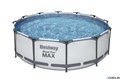 Круглый каркасный бассейн Steel Pro MAX Bestway 56418 +насос фильтр, лестницы (366х100) 56418
