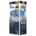 Бассейн каркасный  Steel Pro MAX BestWay 56438 + фильтр-насос, лестница, тент (457х122см) 56438