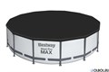 Каркасный бассейн Steel Pro Max Bestway 5612X + насос-фильтр, лестница, тент (427х122) 5612X