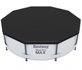 Каркасный бассейн Steel Pro MAX BestWay 56420 +фильт насос, лестница, тент (366х122см) 56420