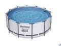 Каркасный бассейн Steel Pro MAX BestWay 56420 +фильт насос, лестница, тент (366х122см) 56420