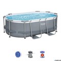 Bestway 5614A / Бассейн каркасный Power Steel / 305х200х84 см+ фильтр-насос 5614A