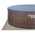 Каркасный бассейн Laguna Vista / 366х132см / +песочный фильт насос, лестница, тент, подстилка, набор для чистки DELUXE, скиммер / P20-1252-S P20-1252-S