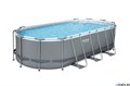 Bestway 56710 / Каркасный бассейн на опорах / 549х274х122 см + фильтр-насос, лестница, тент 56710
