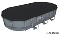 Bestway 56710 / Каркасный бассейн на опорах / 549х274х122 см + фильтр-насос, лестница, тент 56710