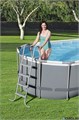 Bestway 56710 / Каркасный бассейн на опорах / 549х274х122 см + фильтр-насос, лестница, тент 56710
