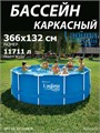 Бассейн каркасный Laguna Vista / 366х132см / P20-1252 P20-1252