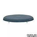 Bestway 6001D /Надувная джакузи-СПА бассейн Miami EnergySense AirJet 6 Dark Blue / Ø 196x66 см 25286