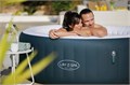 Bestway 6001D /Надувная джакузи-СПА бассейн Miami EnergySense AirJet 6 Dark Blue / Ø 196x66 см 25286