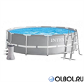 Каркасный бассейн Intex 26716 + фильтр-насос 2006 л.ч, лестница (366х99) 26716