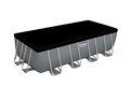 Bestway 56671 / Прямоугольный каркасный бассейн / 488х244х122 см / песочный фильтр-насос, лестница, тент 56671