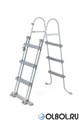 Каркасный бассейн на опорах Ротанг Deluxe Set Bestway 56709 + фильтр-насос, лестница (366х100см) 56709