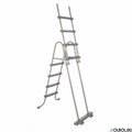 Каркасный бассейн на опорах Bestway 5611R + фильтр-насос, лестница, тент (610х366х122) 5611R