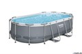 Каркасный бассейн на опорах Power Steel Bestway 56620 + фильтр-насос, лестница ( 427х250х100) 56620