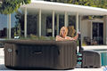 Intex 28462 Надувной СПА бассейн / Spa бассейн-джакузи гидромассажный + хлоргенератор (218х71см) 28462