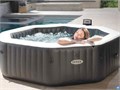 Intex 28462 Надувной СПА бассейн / Spa бассейн-джакузи гидромассажный + хлоргенератор (218х71см) 28462