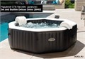 Intex 28462 Надувной СПА бассейн / Spa бассейн-джакузи гидромассажный + хлоргенератор (218х71см) 28462