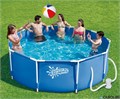 Каркасный бассейн Summer Waves P20-0830-A + фильтр-насос (244х76см) P20-0830-A