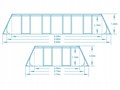 Р20-2052 / Бассейн каркасный Swing pools 549х274х132см / Без комплектации Р20-2052