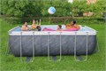 Bestway 56722 / Прямоугольный каркасный бассейн  412х201х122 см + фильтр-насос, лестница 56722