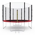 Батут с сеткой DFC PELPO 12ft с лестницей, красный GBT-12R 25317