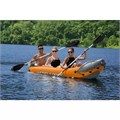 Надувная байдарка Rapid X3 Bestway 65132 + ал.весла, руч.насос (381х100см) 65132