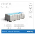 Bestway 56457 / Каркасный бассейн / 412x201x122см + песч.фильтр-насос, лестница 56457