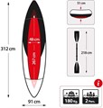 Лодка / байдарка надувная  двухместная  Intex 68307 EXPLORER K2  + насос и весла 68307