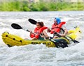 Лодка / байдарка надувная  двухместная  Intex 68307 EXPLORER K2  + насос и весла 68307