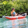Надувная лодка / байдарка Excursion Pro K1 Intex 68303 + насос и весла (305х91 см) 68303