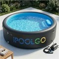 Надувной SUP-бассейн IPOOLGO 300 х 130 см / песочный фильтр, лестница, переходники, песок / 3012PRO 25331