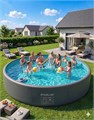 Надувной SUP-бассейн IPOOLGO 500 х 160 см / песочный фильтр, лестница, переходники, песок / 5015PRO 25341
