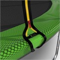 Батут DFC Trampoline Fitness 14ft наружн.сетка, св.зел. (427см) 14FT-TR-LG 17006