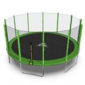 Батут DFC Trampoline Fitness 12ft наружн.сетка, св.зел. (366см) 12FT-TR-LG 17005